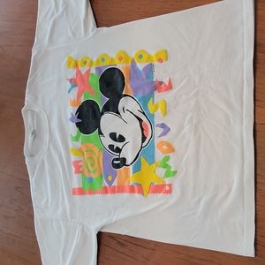 Vintage 90s Mickey Mouse Disney T Shirt Large